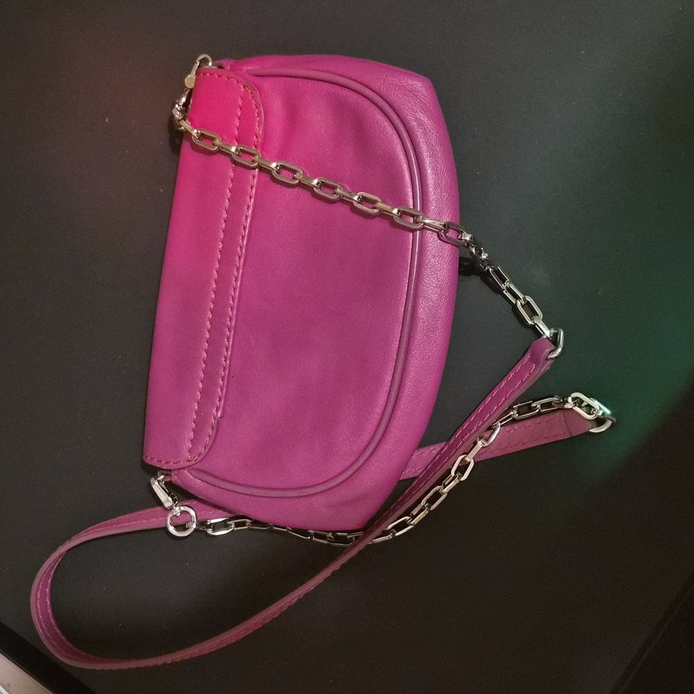 Marc By Marc Jacobs Magenta Leather Mini Crossbody - Picture 7 of 15